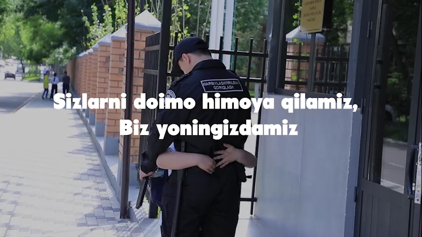 Sizlarni doim himoya qilamiz, biz yoningizdamiz!