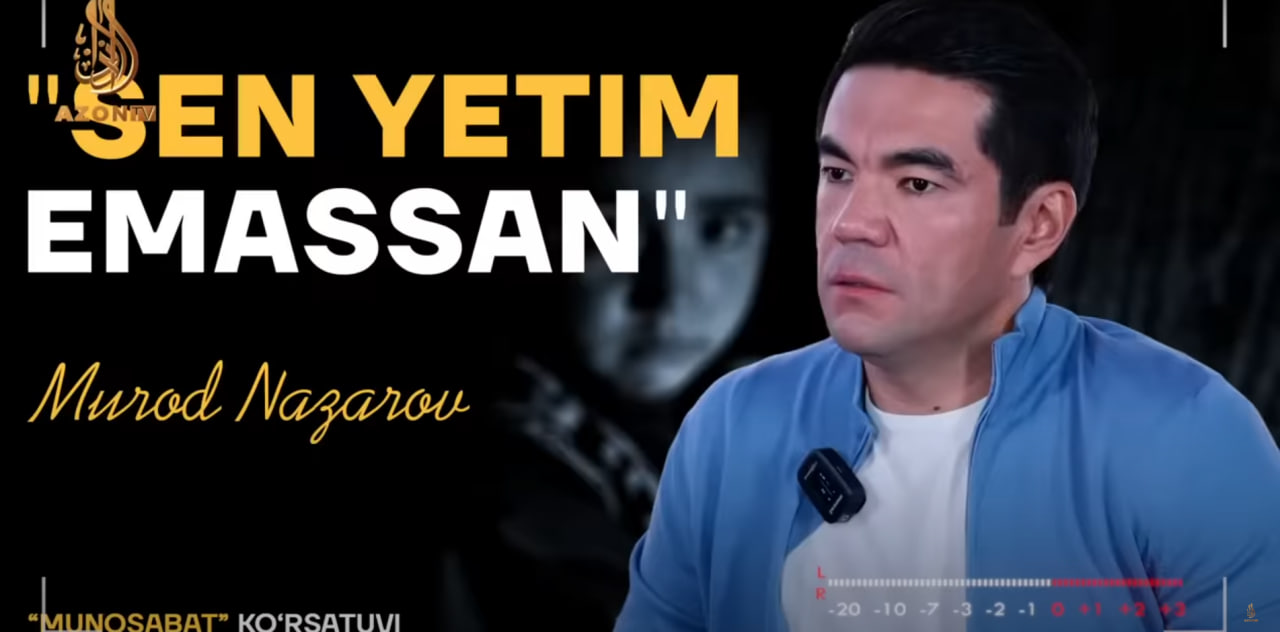 Murod Nazarovning farzandlar va ular bilan bog'liq holatlar haqida Azon Tv.ga bergan intervyusi