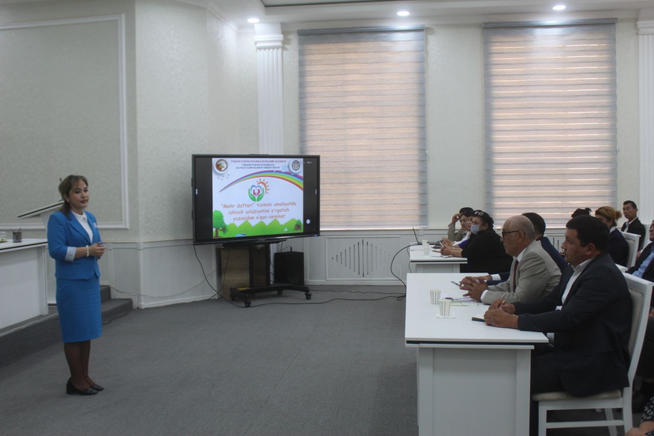 “Mehr daftari”: mintaqalarda bolalarning istaklarini amalga oshirishning tartib va tamoyillarini o‘rganish bo‘yicha seminarlar davom etmoqda