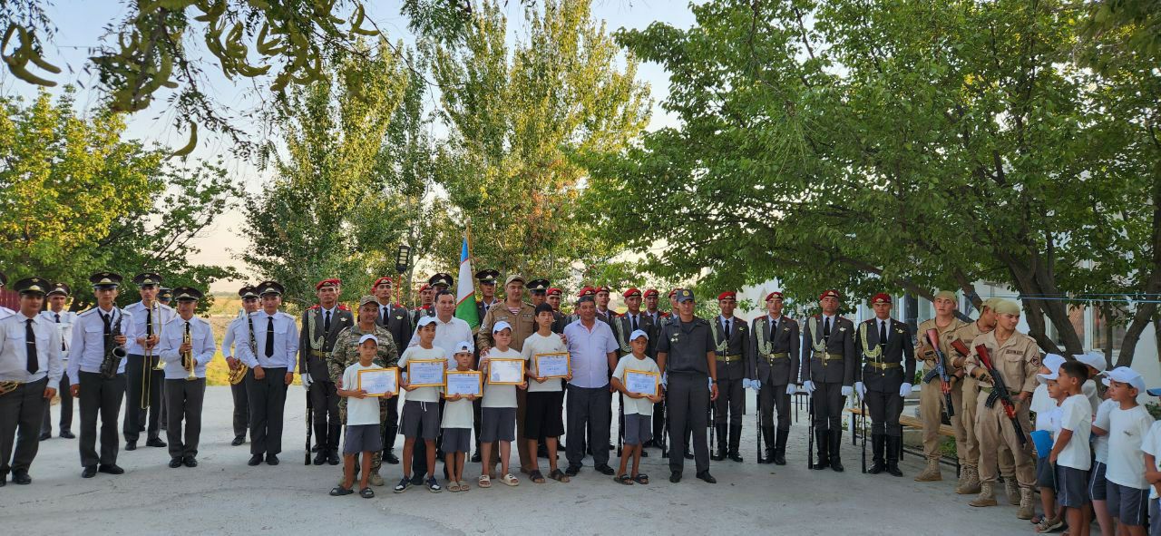 Oromgohlarda "Harbiylar va yoshlar uchrashuvi" bo‘lib o‘tmoqda
