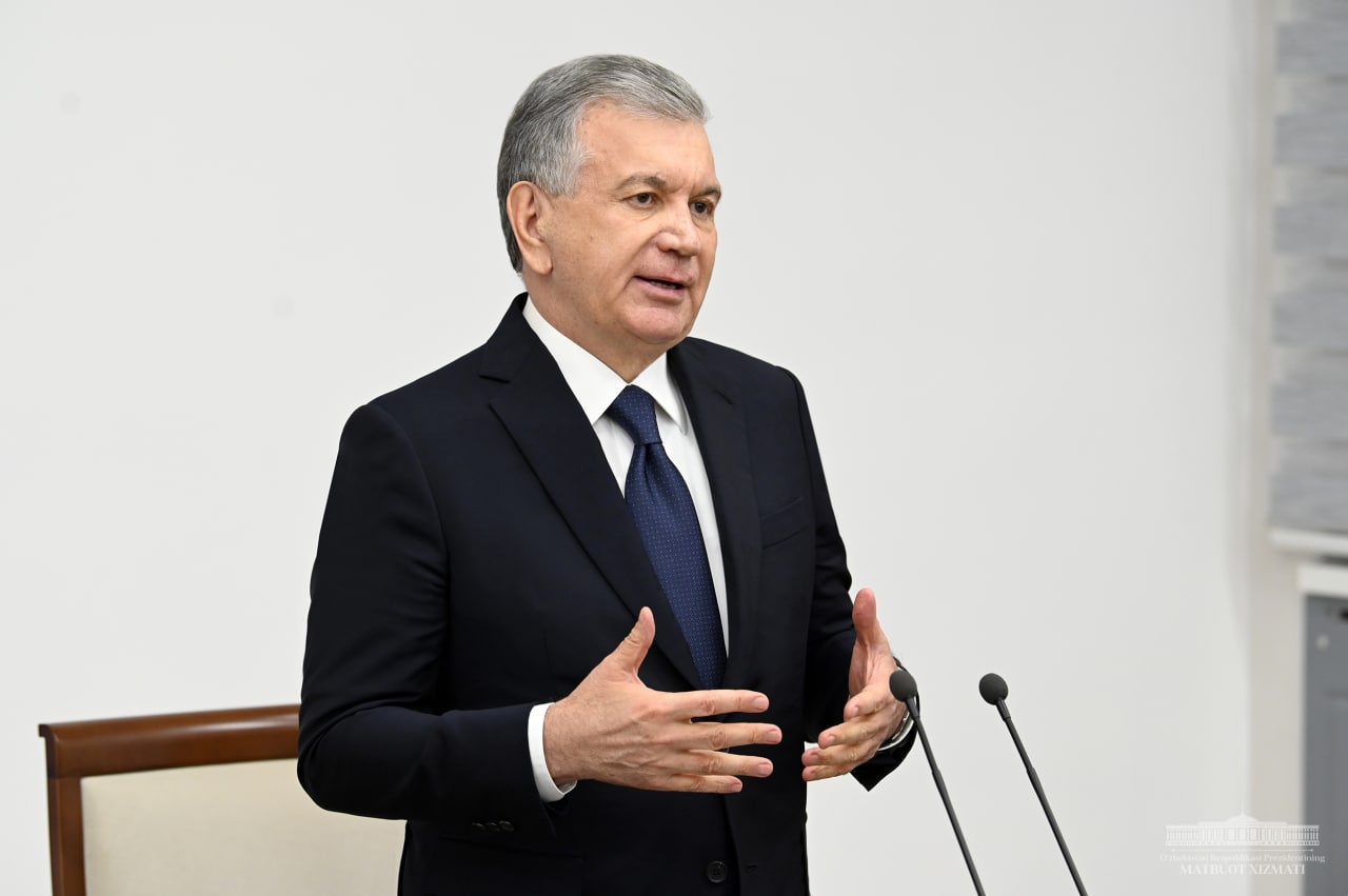 Президент Шавкат Мирзиёев ознакомился с семейным детским домом в махалле Найман Учтепинского района и провел совещание с активом столицы.