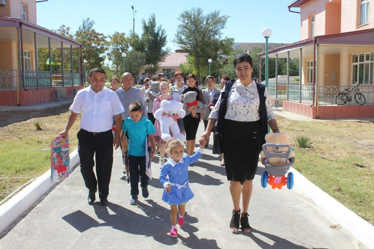 NAVOIY VILOYATIDA BOLALAR SHAHARCHASI TUGATILIB, OILAVIY BOLALAR UYLARI TASHKIL ETILDI