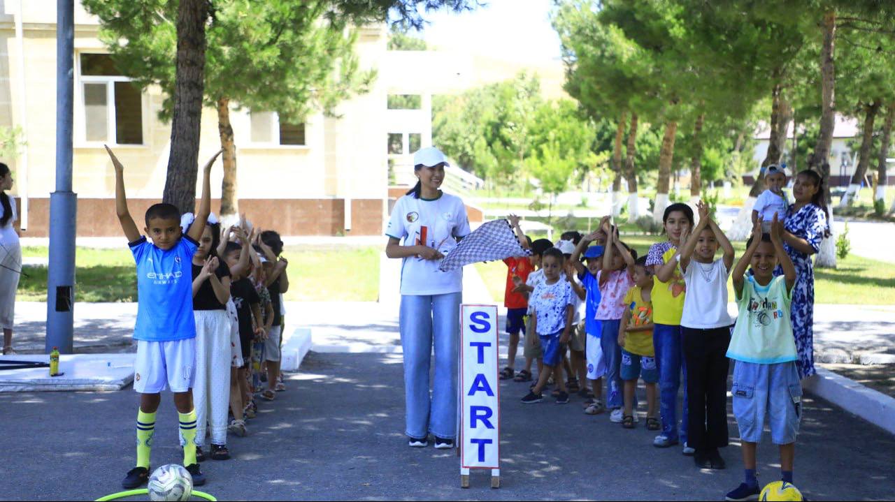 Harbiy xizmatchilar oilalari uchun sport musobaqalari tashkil etildi.