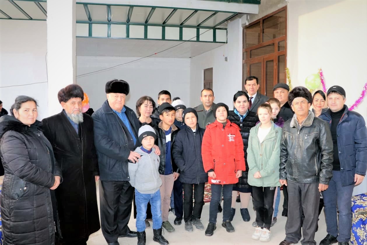 В Камашинском районе Кашкадарьинской области создан семейный детский дом