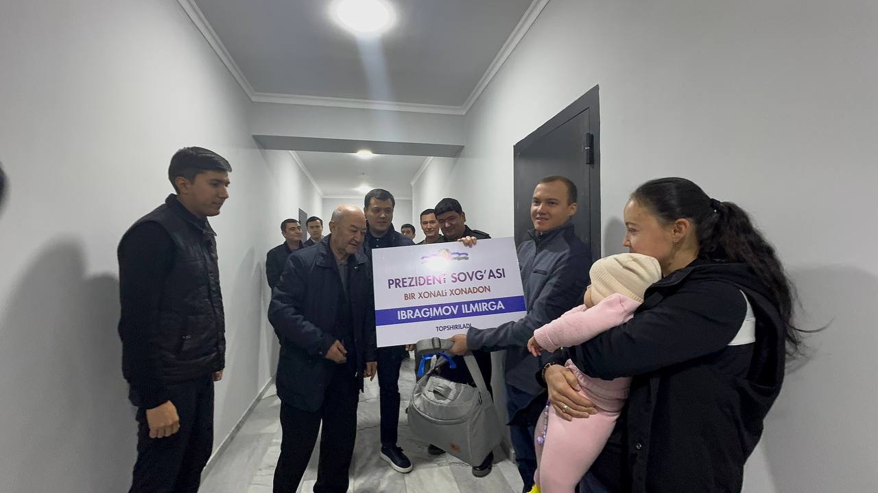 Mehribonlik muassasalarining yana 7 nafar sobiq tarbiyalanuvchilari uy-joy bilan taʼminlandi