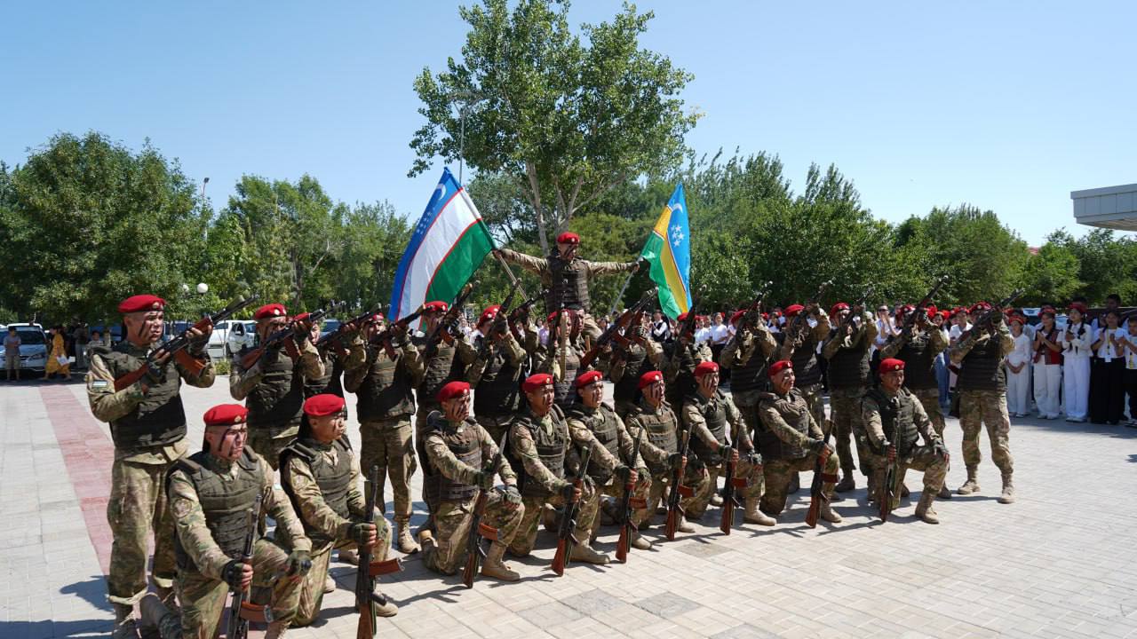 "Yoshlar oyligi" doirasida shahar-tuman yoshlari uchun Nukus shahrida "Vatanparvarlik karvoni"  tadbiri bo‘lib o‘tdi.