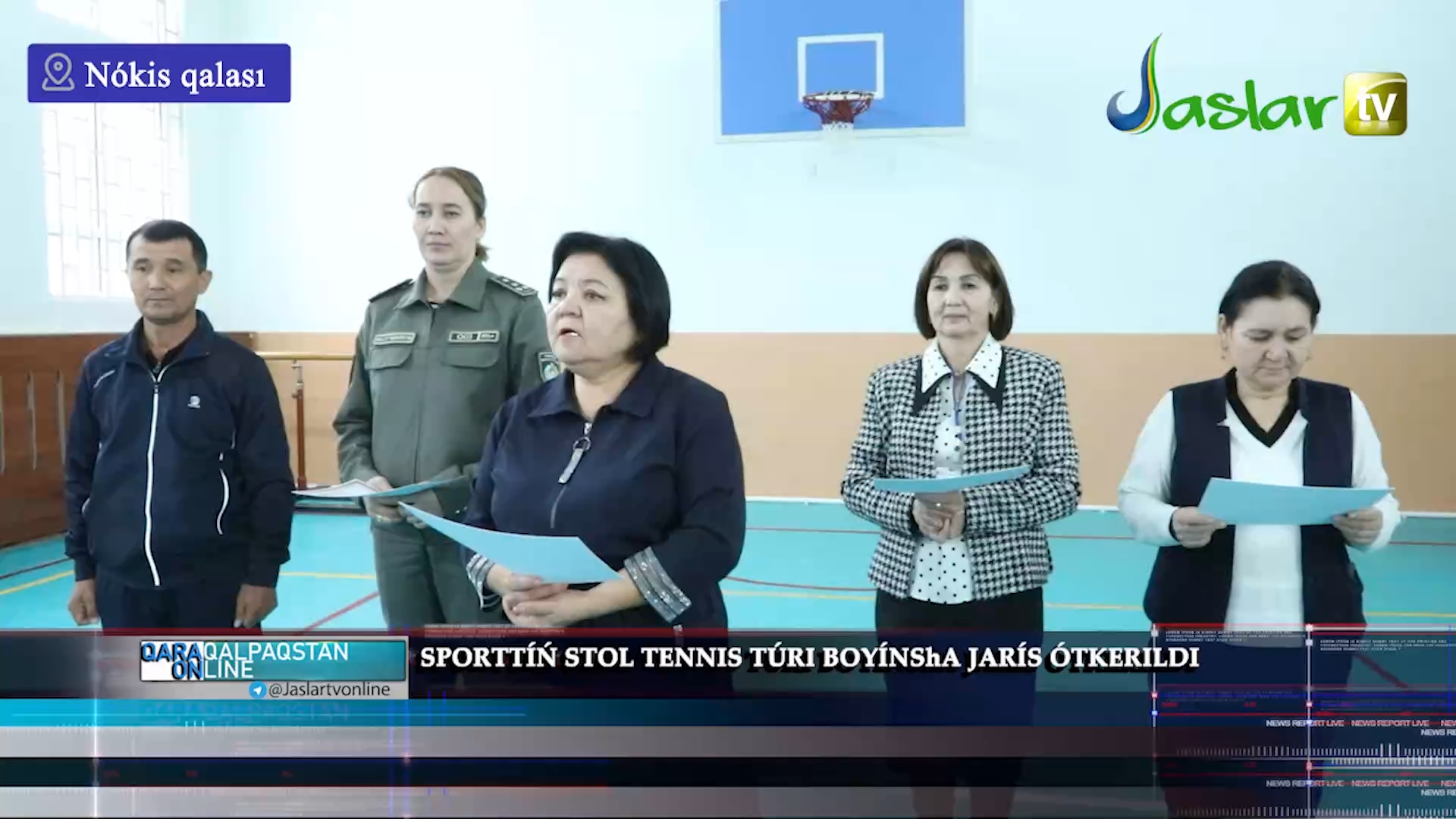 Sportning stol tennisi turi bo’yicha musobaqa tashkil etildi