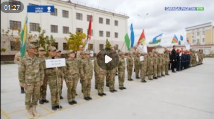 "Jasorat maktablari – gvardiyachilari" harbiy-sport musobaqasi.