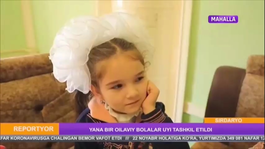 Sirdaryoda yana bir oilaviy bolalar uyi tashkil etildi