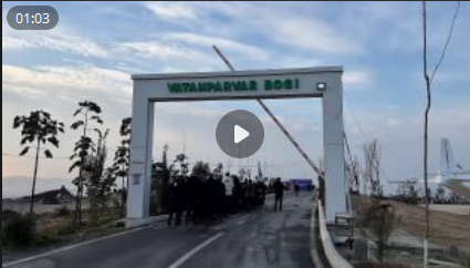 Vatanparvarlik bogʻida  «Vatan tayanchi» bolalar va oʻsmirlar harbiy-vatanparvarlik harakati otryad aʼzolarining tantanali vaʼda berish marosimi boʻlib oʻtdi.