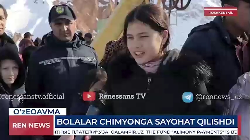 THE CHILDREN TRAVELED TO CHIMGAN