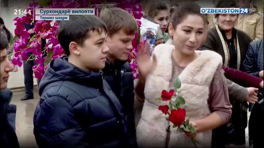 Новости 24 | Ещё у 6 воспитанников дома Мехрибонлик № 12 города Термеза появилась семья    (12.11.2021)