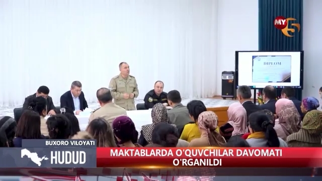 Maktablarda o‘quvchilar davomati o‘rganildi