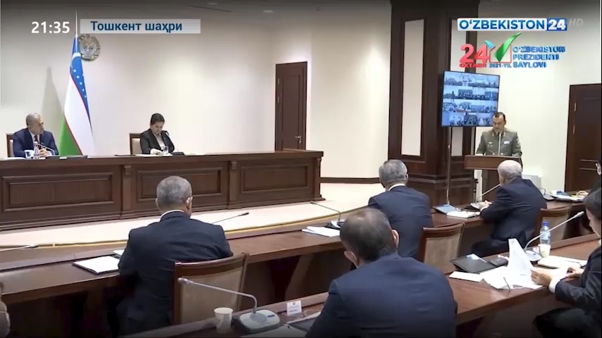 Axborot 24 | Oliy Majlis Senatining yigirmanchi yalpi majlisining birinchi ish kuni  (20.10.2021)